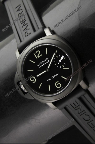 Panerai Luminor Marina Left Hand Wind PVD Swiss Watch