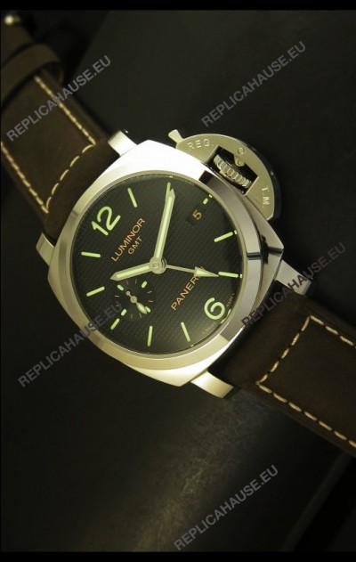 Panerai Luminor PAM535 GMT Swiss Watch - 1:1 Ultimate Mirror Edition 