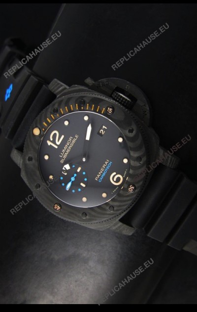 Panerai Luminor 1950 Submersible PAM616 Carbotech Swiss 1:1 Mirror Replica Watch 