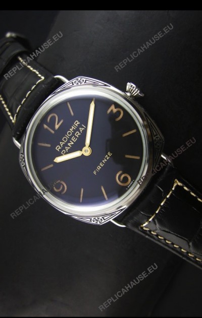 Panerai PAM604 Radiomir Firenze 3 Days Acciaio Swiss Watch - Unitas Movement