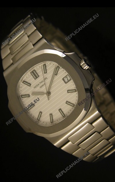 Patek Philippe Nautilus 5711 Jumbo Swiss Watch White - 1:1 Ultimate Mirror Replica