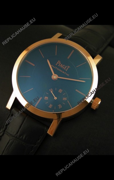 Piaget Altiplano Swiss Manual Winding Replica Watch in Black Dial