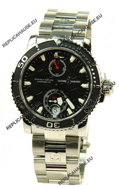 Ulysse Nardin Maxi Marine Chronometer Swiss Replica Watch