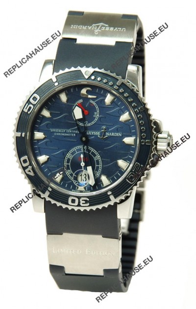 Ulysse Nardin Maxi Marine Chronometer Swiss Replica Watch