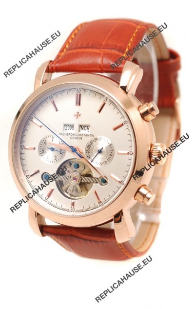 Vacheron Constantin Malte Tourbillon Japanese Gold Watch 