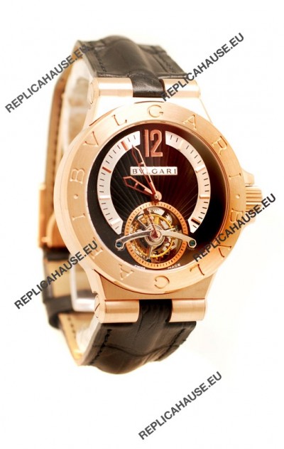 Bvlgari Grandes Diagono Complication Swiss Tourbillon Watch
