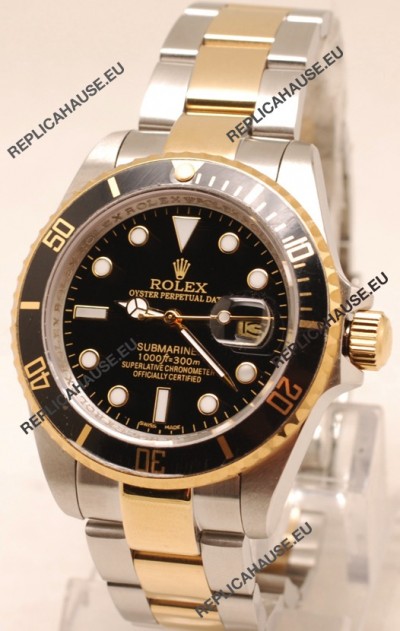Rolex Submariner Two Tone Japanese Replica Watch