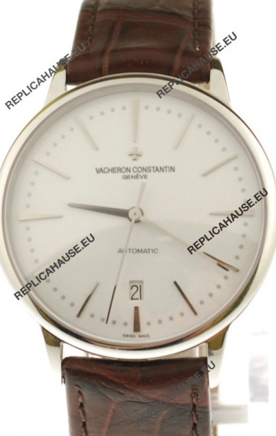 Vacheron Constantin Geneve Swiss Automatic Watch in White Dial