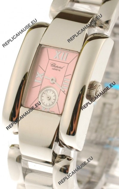 Chopard La Strada Swiss Ladies Swiss Watch in Pink Dial