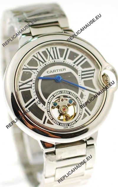 Ballon Bleu De Cartier flying Tourbillon Japanese Replica Watch