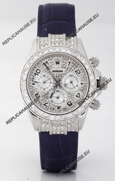 Rolex Daytona Diamonds Japanese Replica Watch