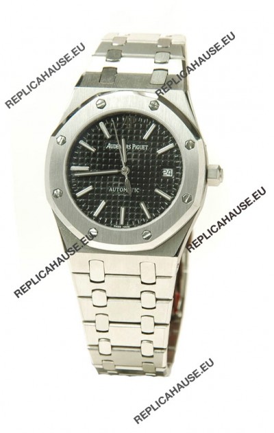 Audemars Piguet Royal Oak Swiss Replica Automatic Watch in Black Dial