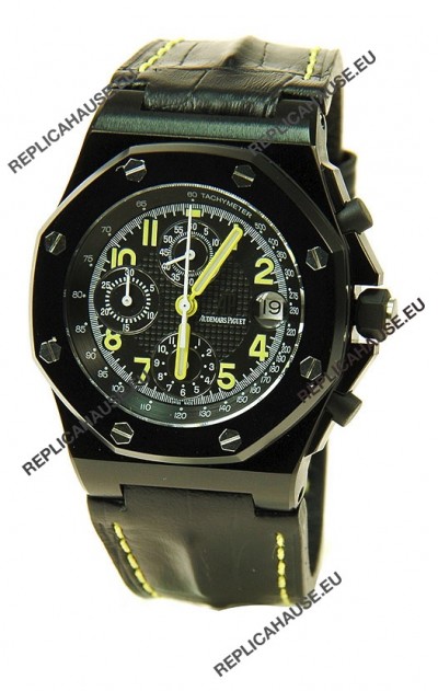 Audemars Piguet Royal Oak Offshore End of Days Swiss Watch in Black