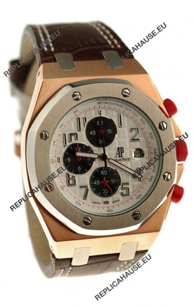 Audemars Piguet Royal Oak Offshore Limited Edition SingaporeGP 2008 Japanese Two Tone Gold Watch