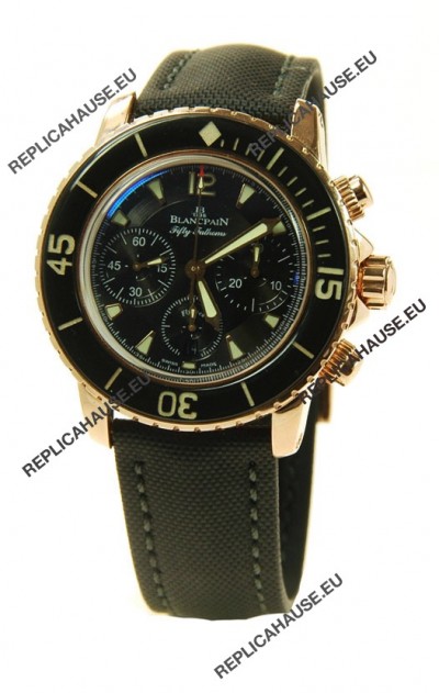 Blancpain Fifty Fathoms Flyback ChronographÂ Swiss Watch