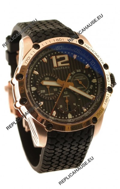 Chopard Classic Racing Superfast Swiss Replica Gold Watch