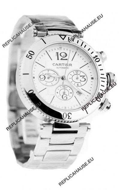 Cartier Pasha Seatimer Japanese Replica Watch