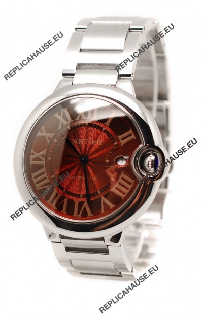 Ballon De Cartier Swiss Replica Watch in Brown Dial