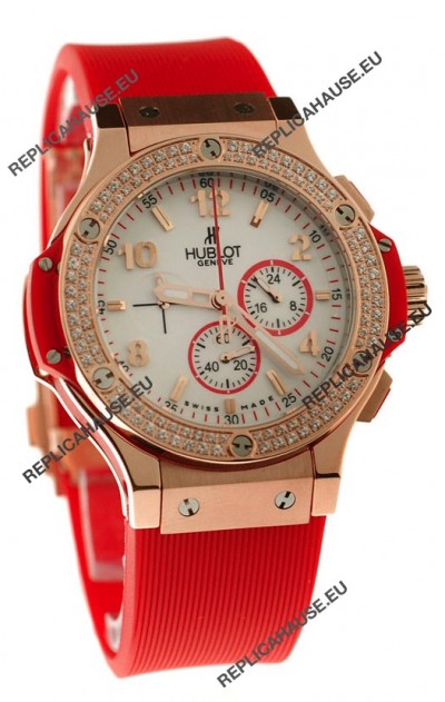 Hublot Big Bang Red Carat Swiss Replica Watch