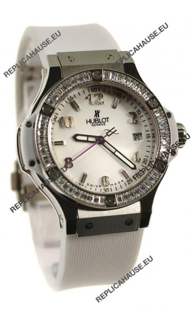 Hublot Big Bang White Jewelry Swiss Replica Watch