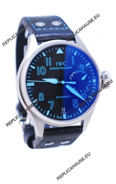 IWC Big Pilot Swiss Watch in Blue Dial
