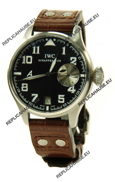 IWC Big Pilot Swiss Replica Watch in Brown Strap