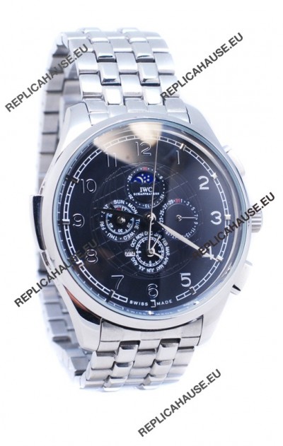 IWC Portuguese Grande Complication Japanese Watch in Black Dial