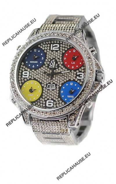 Jacob & Co Diamond Watch in Arabic Markers