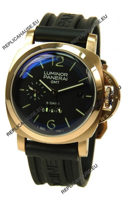Panerai Luminor GMT 8 Days Swiss Replica Watch