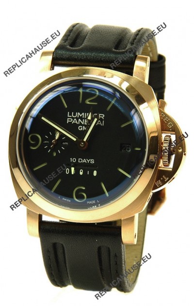 Panerai Luminor GMT 10 Days Swiss Replica Watch