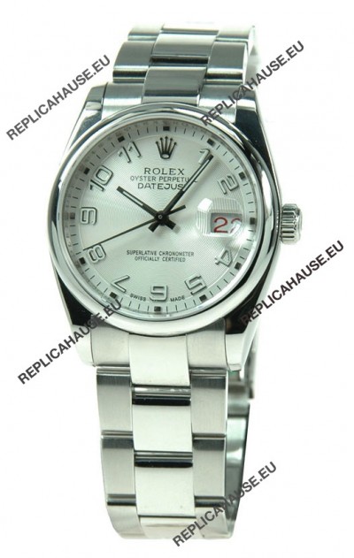 Rolex Datejust Japanese Replica Silver Watch