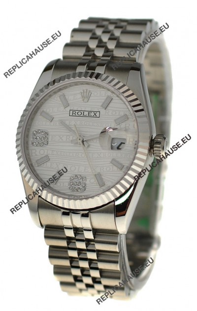 Rolex Datejust Silver Replica Watch