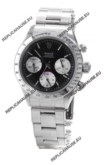 Rolex Replica Daytona Cosmograph Swiss Watch in Black Dial - 2011 Edition