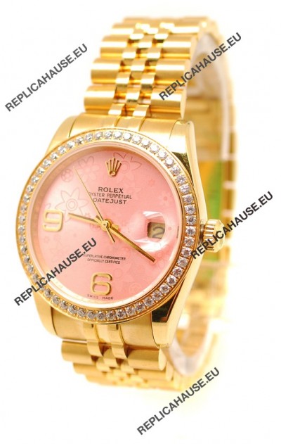 Rolex Datejust Floral Motif 2011 Edition Japanese Replica Watch