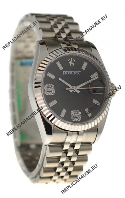 Rolex Datejust Silver Replica Watch