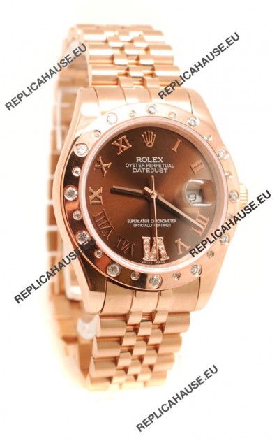 Rolex Datejust Gold Replica Watch