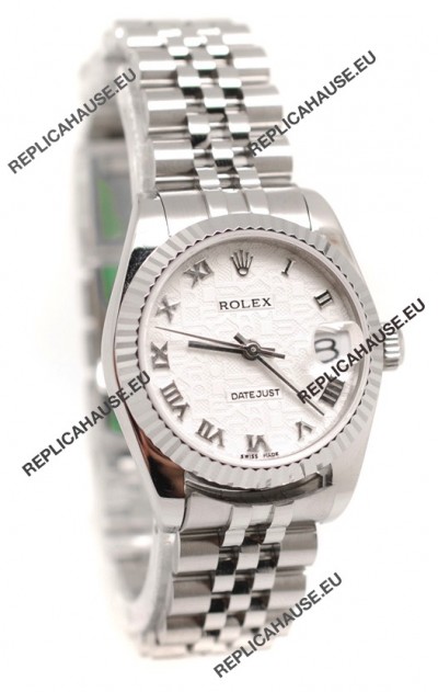 Rolex DateJust Mid-Sized Japanese Replica Watch