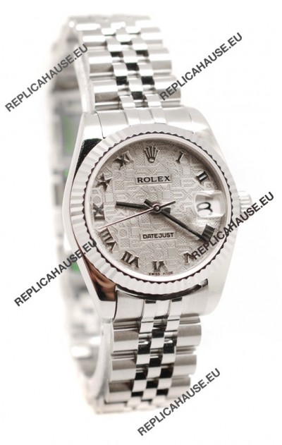 Rolex DateJust Mid-Sized Swiss Replica Watch