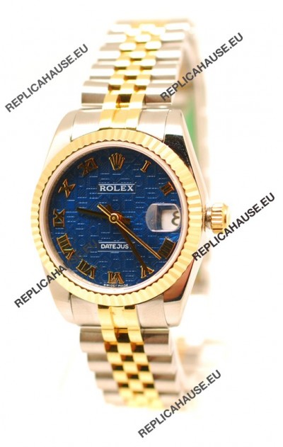 Rolex DateJust Mid-Sized Two Tone Japanese Replica Watch