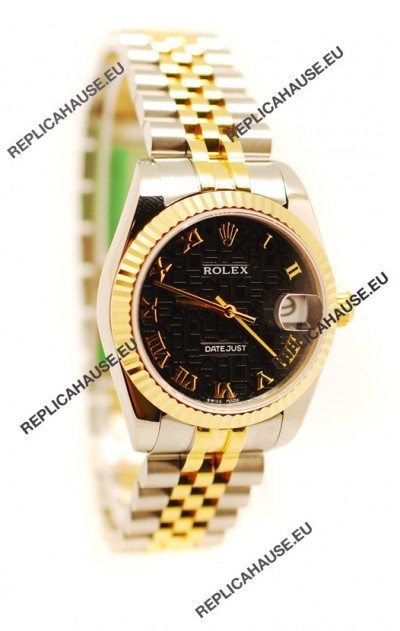 Rolex DateJust Mid-Sized Two Tone Japanese Replica Watch