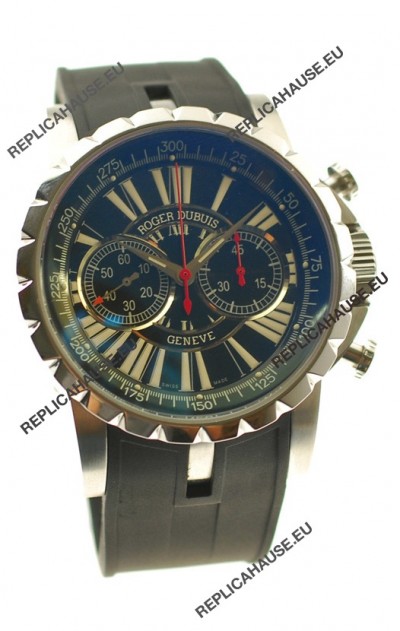 Roger Dubuis Excalibur Swiss Replica Watch with 3M Changing Color Crystal