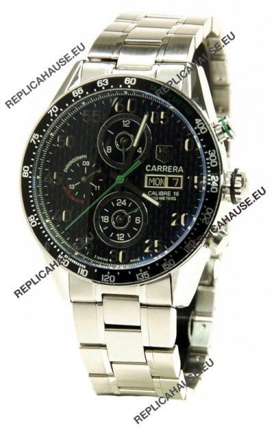 Tag Heuer Carrera Calibre 16 DayDate Swiss Replica Watch