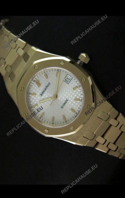 Audemars Piguet Royal Oak Swiss Watch Gold Plating - MIRROR REPLICA