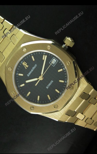 Audemars Piguet Royal Oak Swiss Watch Gold Plating - MIRROR REPLICA
