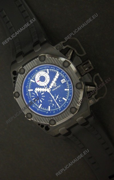 Audemars Piguet Royal Oak OffShore Survivor Swiss Watch - Secs hand 9 O clock