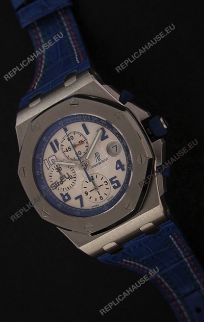 Audemars Piguet Royal Oak Offshore Sachin Tendulkar Swiss Watch - Secs hand at 12 O Clock