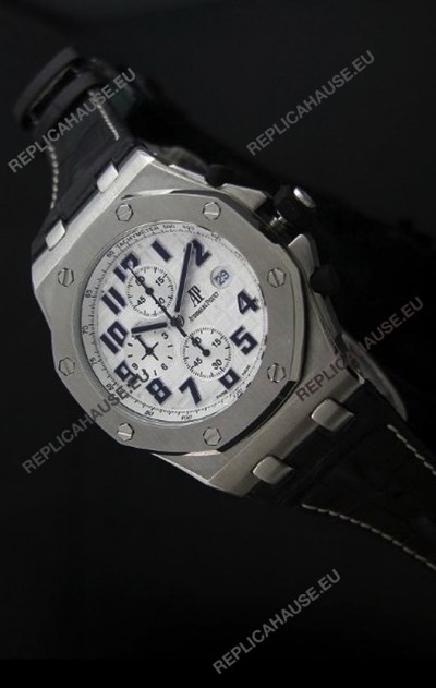 Audemars Piguet Royal Oak Japanese Watch in White Dial 