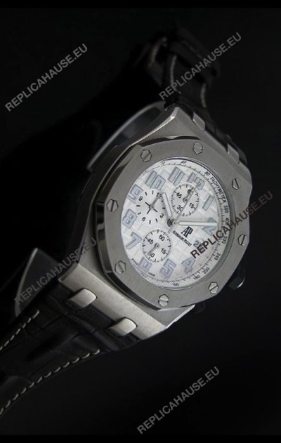 Audemars Piguet Royal Oak Japanese Watch in White Dial