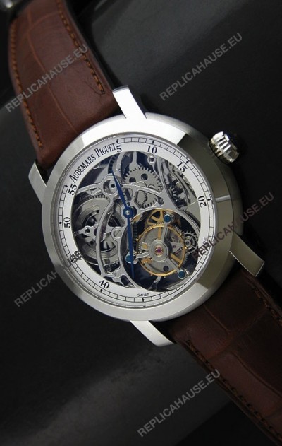 Audemars Piguet Jules Audemars Tourbillon Swiss Watch in Steel
