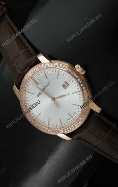 Audemars Piguet Jules Classic Swiss Automatic Pink Gold Watch